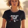 Kinzie Hansen Never Out Of The Fight Shirt1