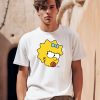 Manicita Wearing The Simpsons Maggie Angry Big Face Shirt0