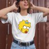 Manicita Wearing The Simpsons Maggie Angry Big Face Shirt3