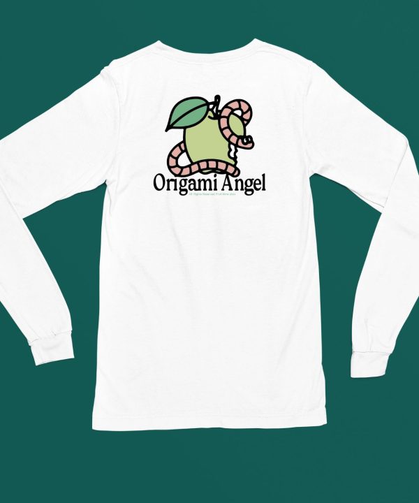 Origami Angel Apple Worm Shirt6