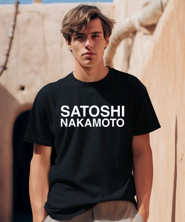 Satoshi Nakamoto Shirt