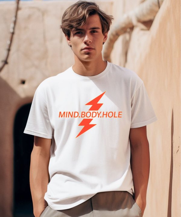 Serpent Wearing Mind Body Hole Shirt