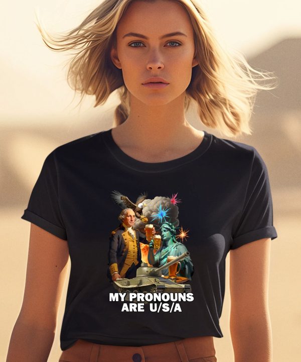 Shitheadsteve Merch My Pronouns Are Usa Shirt