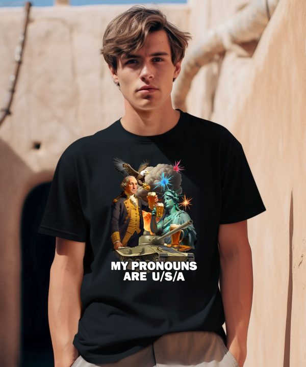 Shitheadsteve Merch My Pronouns Are Usa Shirt0