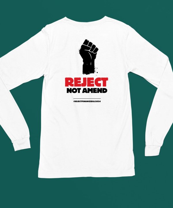 Simplygoal Reject Not Amend Rejectfinancebill2024 Shirt6