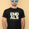 Torey Lovullo Wearing End Als Shirt2