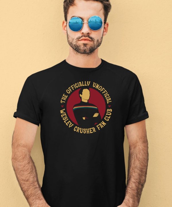 Wil Wheatons The Officially Unofficial Wesley Crusher Fan Club Shirt2