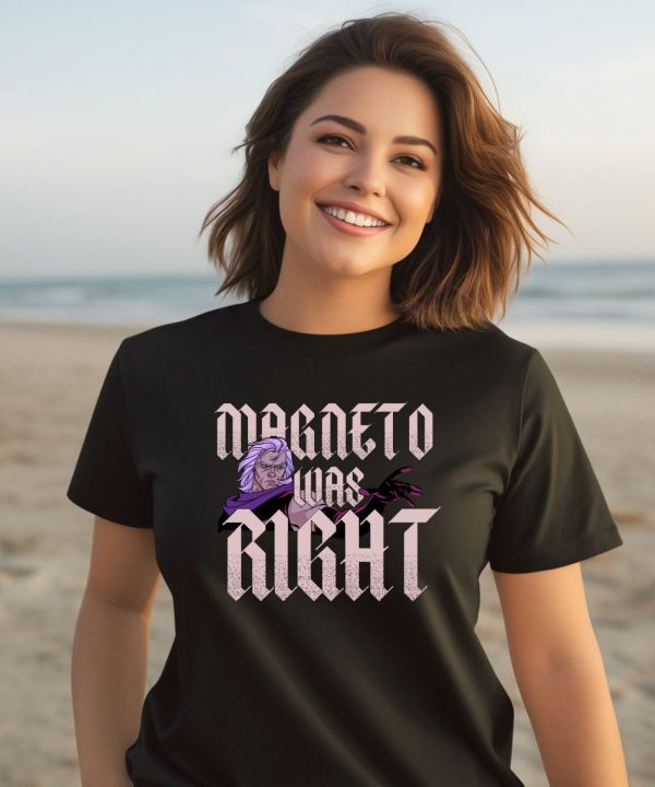 Babsdraws Merch Magneto Was Right Shirt3