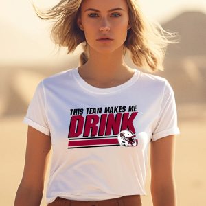 Bull Ward This Team Make Me Drink Shirt