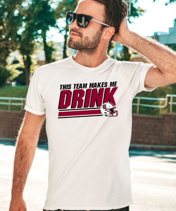 Bull Ward This Team Make Me Drink Shirt2