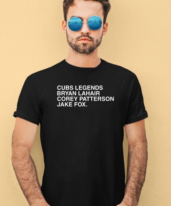 Cubs Legends Bryan Lahair Corey Patterson Jake Fox Shirt2