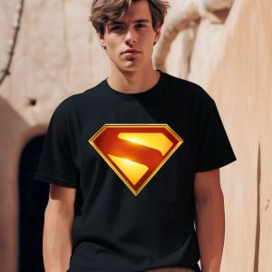 Dc Shop Superman 2025 Movietheatrical Logo Shirt