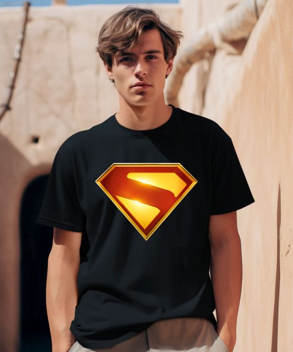 Dc Shop Superman 2025 Movietheatrical Logo Shirt