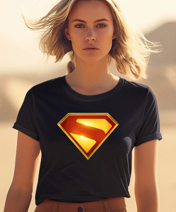 Dc Shop Superman 2025 Movietheatrical Logo Shirt1