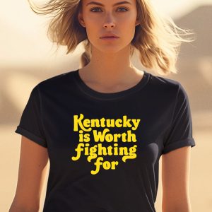 Emma Curtis Wearing Kentucky Is Worth Fighting For Shirt