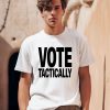 Emma Kennedy Wearing Vote Tactically Shirt0