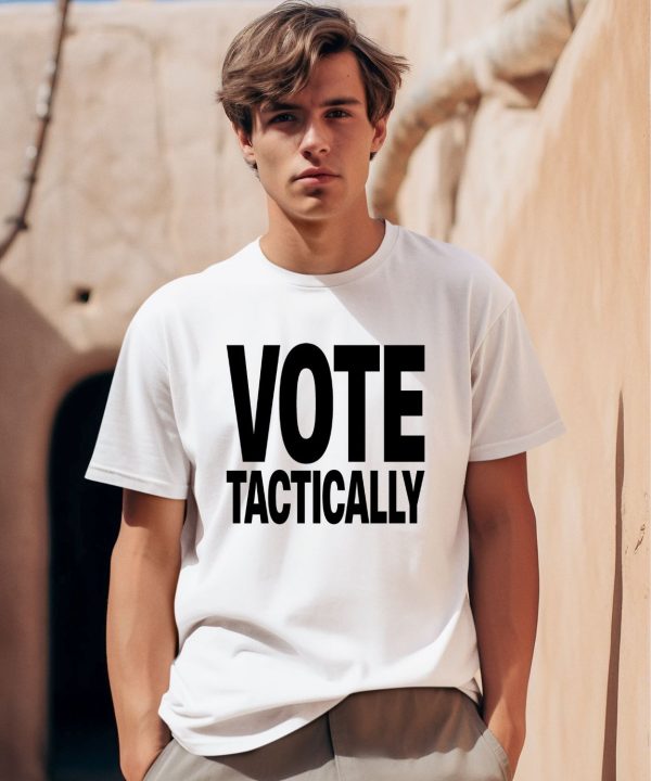 Emma Kennedy Wearing Vote Tactically Shirt0