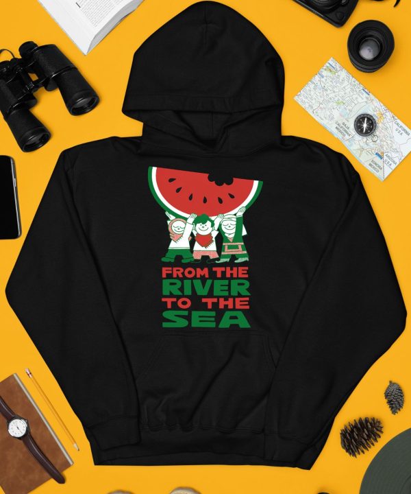 From The River To The Sea Watermelon Shirt4