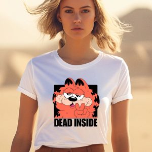 Ghoulshack Garfield Dead Inside Shirt