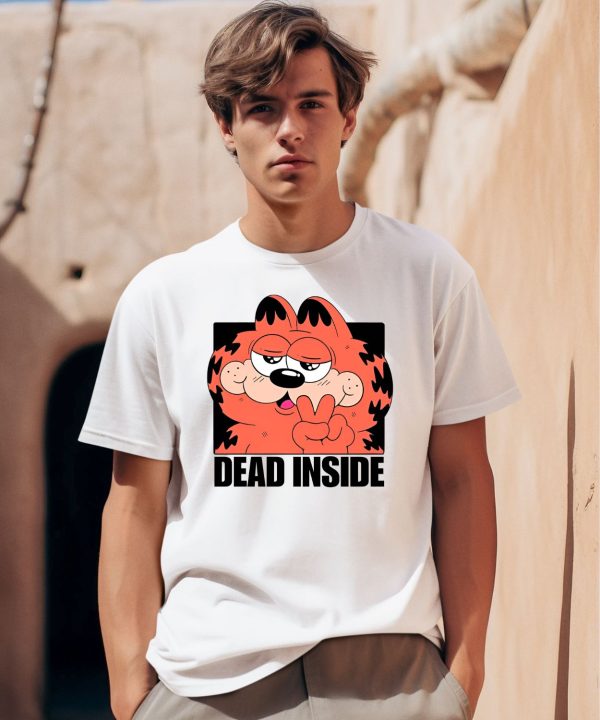 Ghoulshack Garfield Dead Inside Shirt0