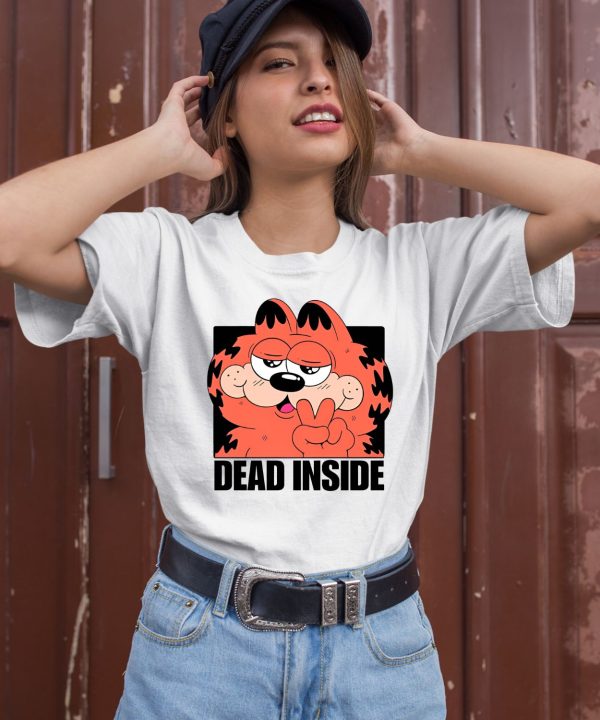 Ghoulshack Garfield Dead Inside Shirt3