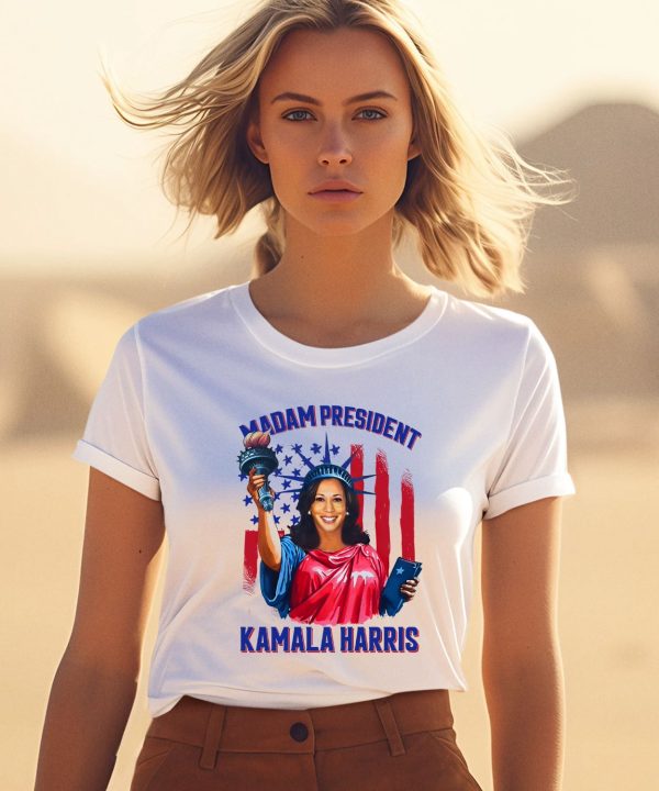 GleefulGarments Madam President Kalama Harris Shirt