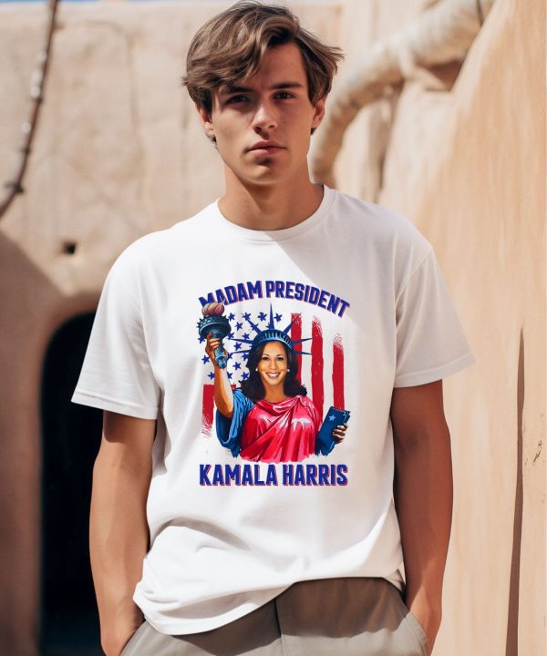 GleefulGarments Madam President Kalama Harris Shirt0