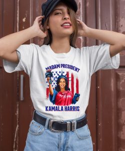 GleefulGarments Madam President Kalama Harris Shirt3