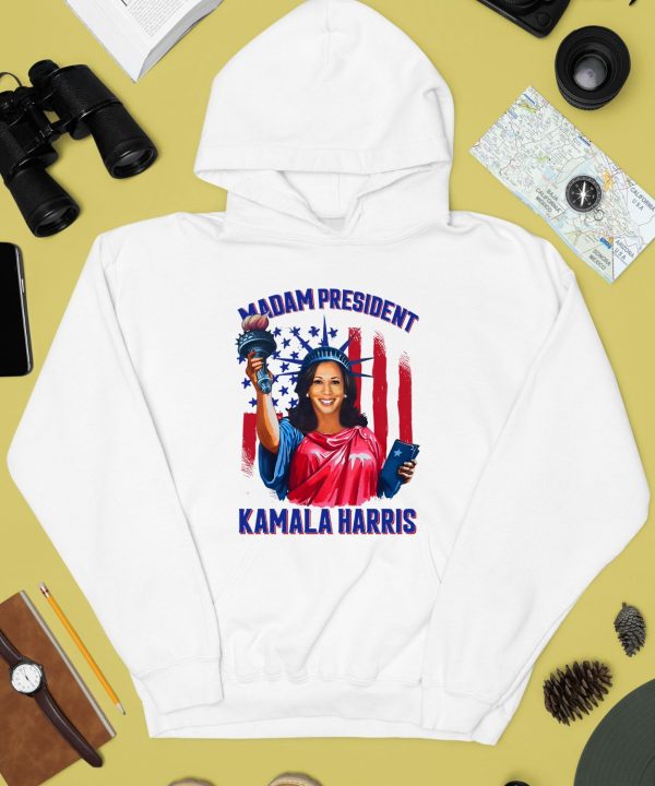 GleefulGarments Madam President Kalama Harris Shirt4