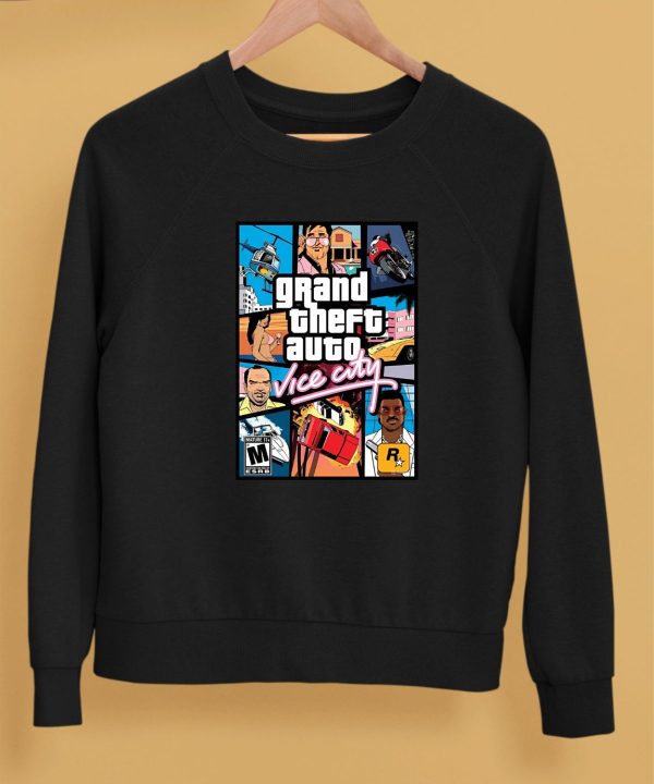 Grand Theft Auto Vice City Games Shirt5