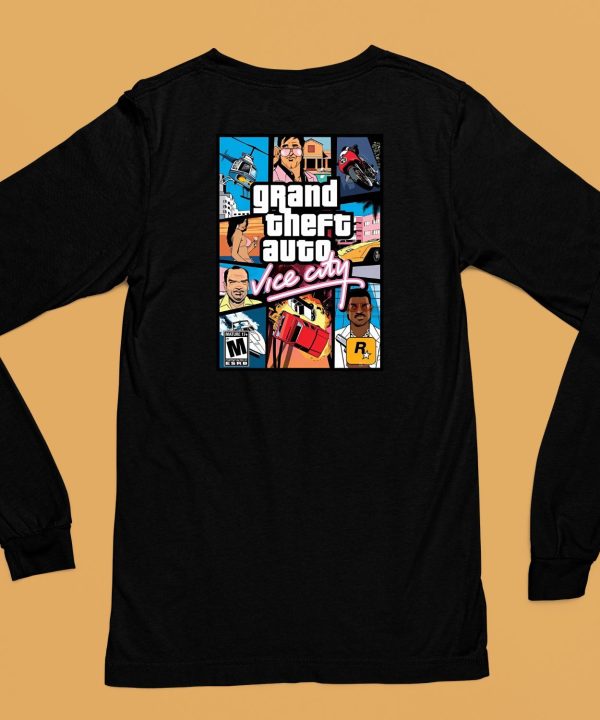 Grand Theft Auto Vice City Games Shirt6