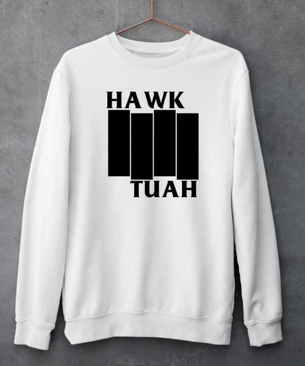 Hawk Tuah Black Flag Shirt5