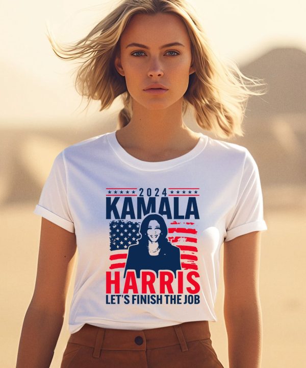 Inscojht0ad Stellarboutiquerd 2024 Kamala Harris Lets Finish The Job Shirt Shirt1