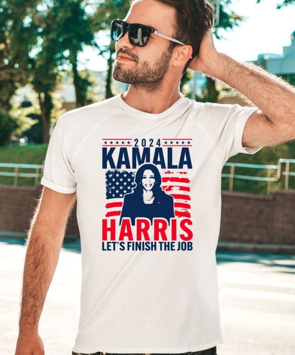 Inscojht0ad Stellarboutiquerd 2024 Kamala Harris Lets Finish The Job Shirt Shirt2