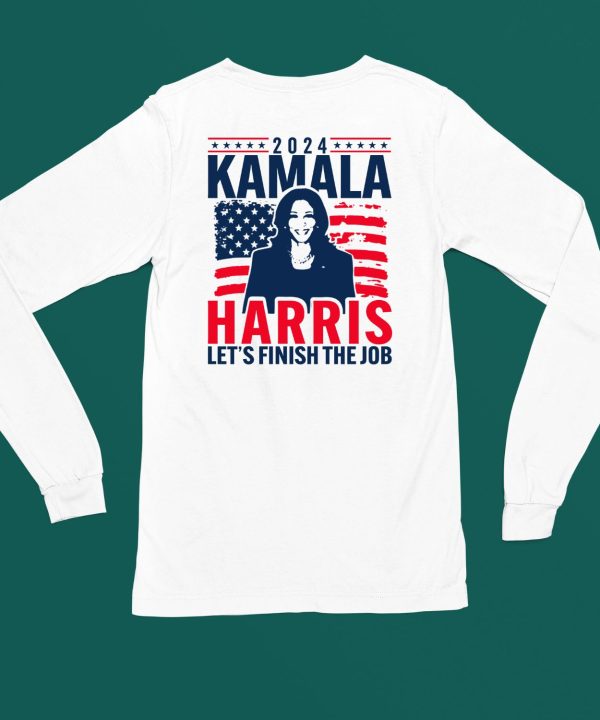 Inscojht0ad Stellarboutiquerd 2024 Kamala Harris Lets Finish The Job Shirt Shirt6