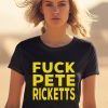 Jamie Bonkiewicz Wearing Fuck Pete Ricketts Shirt1