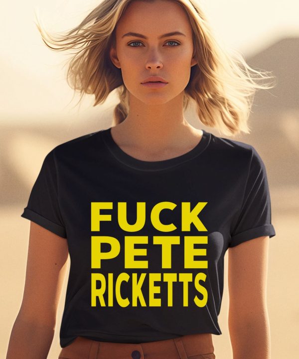 Jamie Bonkiewicz Wearing Fuck Pete Ricketts Shirt1