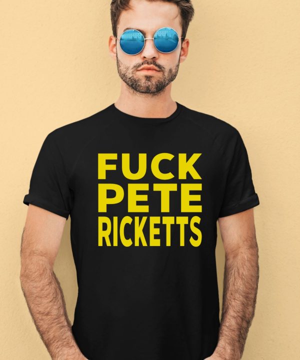 Jamie Bonkiewicz Wearing Fuck Pete Ricketts Shirt2