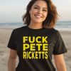 Jamie Bonkiewicz Wearing Fuck Pete Ricketts Shirt3