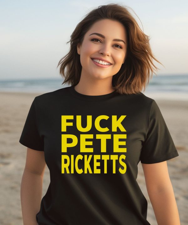 Jamie Bonkiewicz Wearing Fuck Pete Ricketts Shirt3