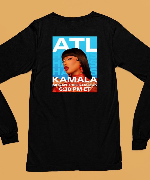 Megan Thee Stallion Set To Perform In Atlanta For Kamala Harris Shirt6