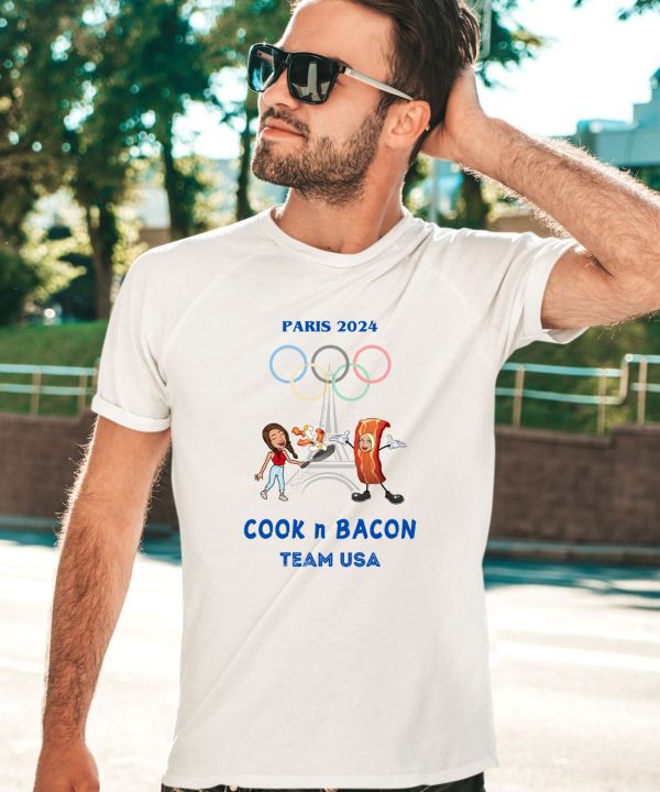 Number1zie Merch Paris 2024 Cook N Bacon Team Usa Shirt