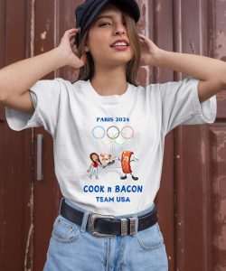 Number1zie Merch Paris 2024 Cook N Bacon Team Usa Shirt3