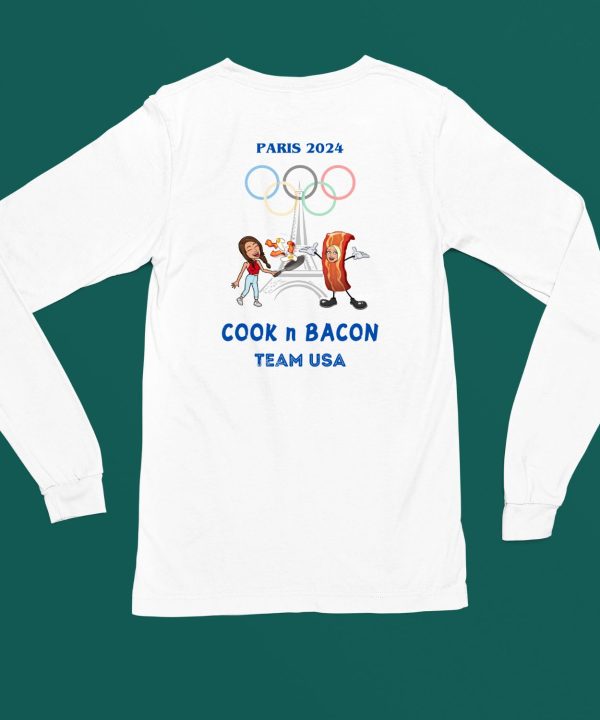 Number1zie Merch Paris 2024 Cook N Bacon Team Usa Shirt6