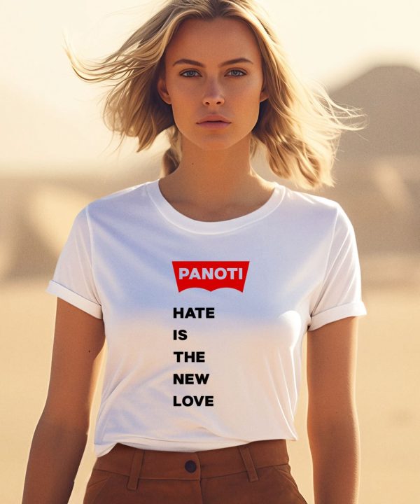 Prafull Billore Wearing Panoti Hate Is The New Love Shirt1