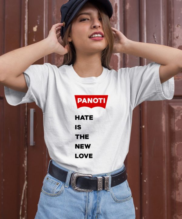 Prafull Billore Wearing Panoti Hate Is The New Love Shirt3