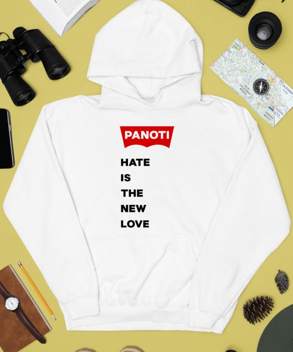 Prafull Billore Wearing Panoti Hate Is The New Love Shirt4