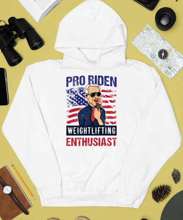 Pro Biden Weightlifting Enthusiast Usa Flag Shirt4