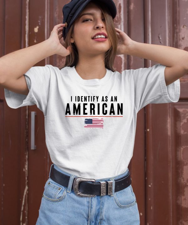 Sage Steele I Identify As An American Flag Shirt3