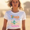 Tennis Is For Lovers Bug Girl Shirt1